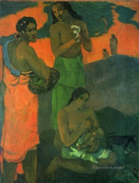 母性 岸辺の女性たち ポスト印象派 原始主義 ポール・ゴーギャン Oil Paintings